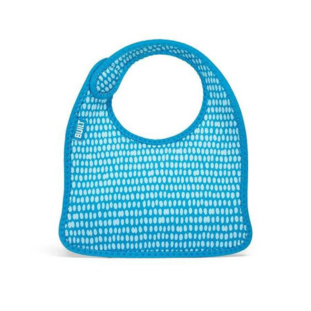 BUILT Mess Mate Set of 2 baby bib (Dribble Dots Blue)