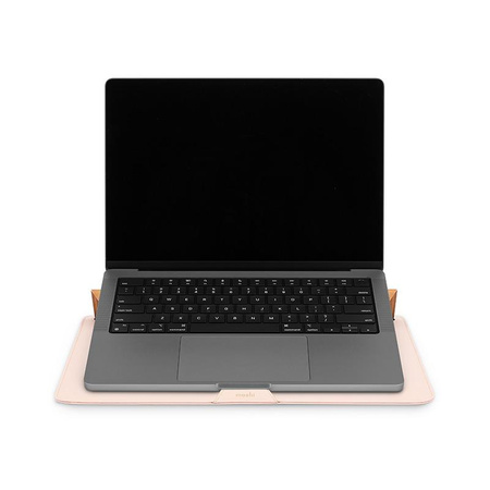 Moshi Muse 14" 3 v 1 Slim - Obal na MacBook Pro 14" (2021) (růžová)