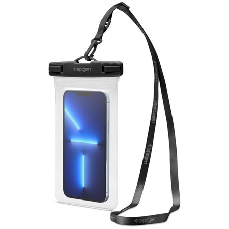 Spigen A601 Universal Waterproof Case - Étui pour smartphones jusqu'à 6,9" (transparent)