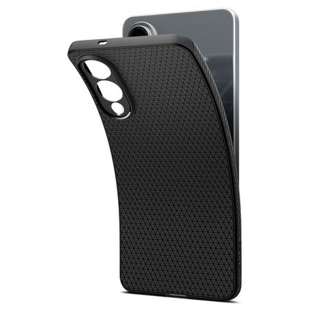 Spigen Liquid Air - Etui pour Samsung Galaxy S25 Edge (Noir mat)