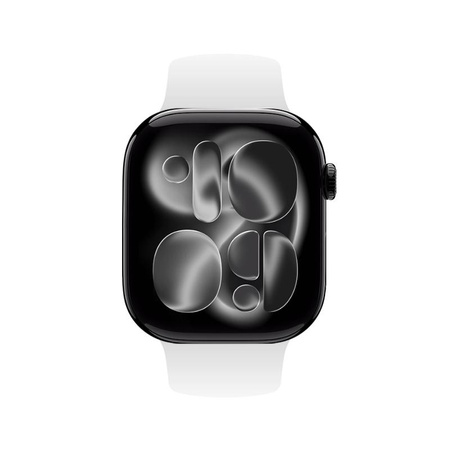 Crong Liquid - Armband für Apple Watch 44/45/46/49 mm (weiß)