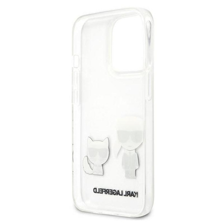 Karl Lagerfeld Ikonik & Choupette - iPhone 13 Pro Max Case (transparent)