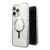 Speck Presidio Perfect-Clear mit Griffen + MagSafe - iPhone 14 Pro Max Hülle mit MICROBAN-Beschichtung (Klar)