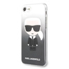 Karl Lagerfeld Iconic Karl Gradient - iPhone SE 2020 / 8 / 7 Tasche (schwarz)