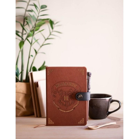 Harry Potter - Zápisník A5 / Poznámky s perem ve tvaru hůlky