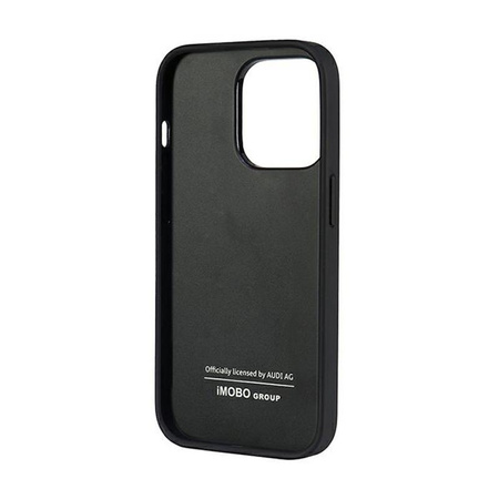 Audi Genuine Leather - iPhone 14 Pro Case (Black)