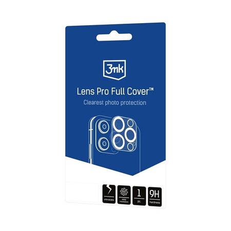 3mk Lens Pro Full Cover - Kameraschutzglas für iPhone Air