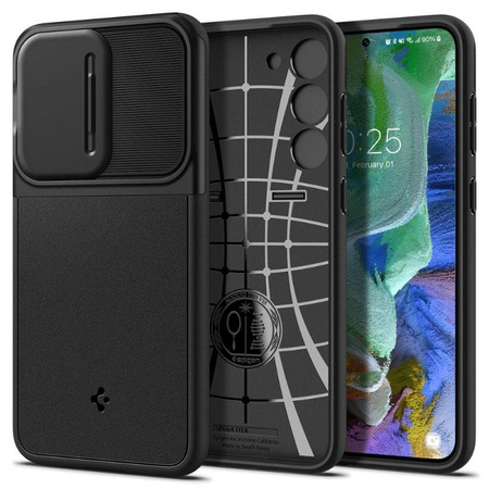 Spigen Optik Armor - Case for Samsung Galaxy S23+ (Black)