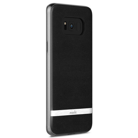 Moshi Napa - Étui pour Samsung Galaxy S8+ (noir onyx)