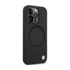 BMW Signature Liquid Silicone MagSafe - iPhone 14 Pro Max tok (fekete)
