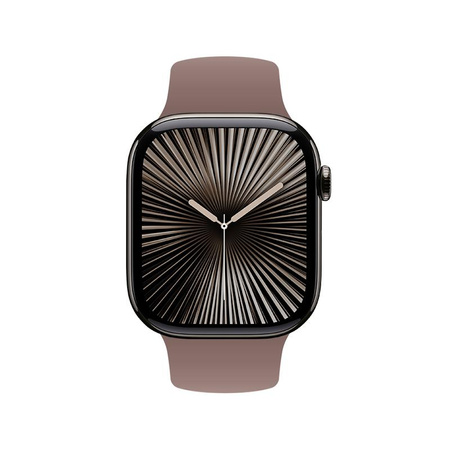 Crong Liquid - Apple Watch szíj 44/45/46/49 mm (barna)