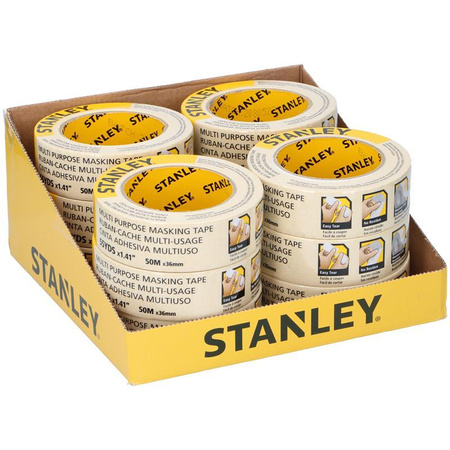 Stanley - Ruban de masquage 3,6 x 50 m