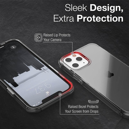 X-Doria Raptic Air - Etui iPhone 13 Pro (Drop Tested 4m) (Red)