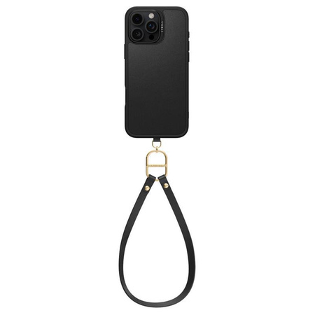 Spigen Cyrill Kajuk Classic Charm MagSafe - Étui pour iPhone 16 Pro (Noir)