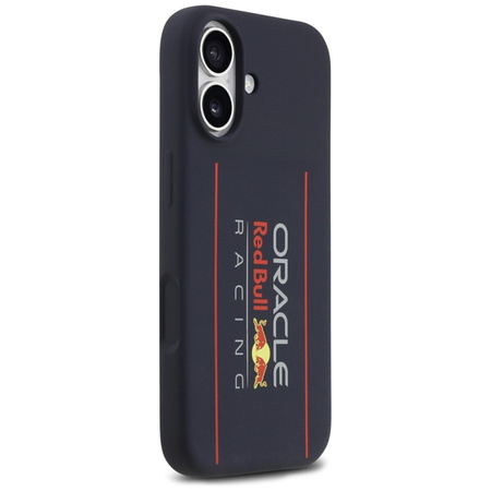 Red Bull Silicone Oversize Vertical Logo MagSafe - iPhone 17 Case (Navy Blue)