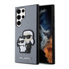 Karl Lagerfeld NFT Saffiano Karl & Choupette - Samsung Galaxy S23 Ultra Case (grey)