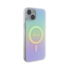 Guess IML Iridescent MagSafe - Coque iPhone 15 Plus (turquoise)