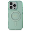 Guess IML Rhinestones MagSafe - Coque iPhone 16 Pro Max (vert)