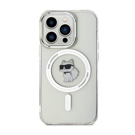 Karl Lagerfeld IML Choupette MagSafe - Coque iPhone 13 Pro Max (Transparent)