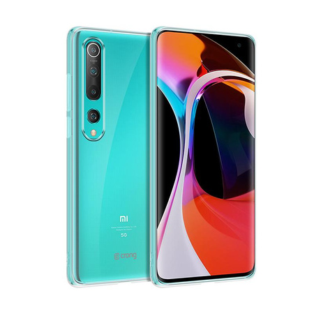 Crong Crystal Slim Hülle - Xiaomi Mi 10 Gehäuse (Transparent)