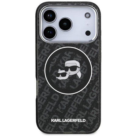 ETUI DO IPHONE 17 PRO do MAGSAFE KARL LAGERFELD ORYGINALNE CZARNE MODNE