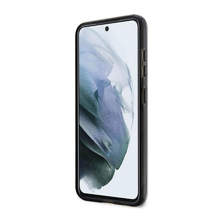 Guess Marble Collection - pouzdro pro Samsung Galaxy S23+ (černé)