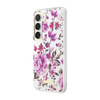 Guess Flower Collection - Samsung Galaxy S23+ Tasche (weiß)