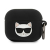 Karl Lagerfeld Choupette 3D - Étui Apple Airpods 3 (noir)