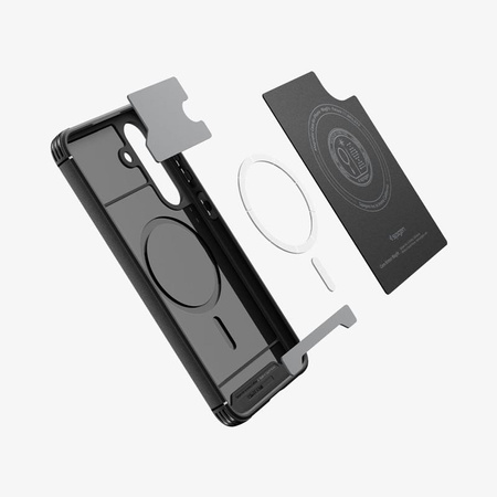 ETUI DO GALAXY S25 FE do MAGSAFE SPIGEN CORE ARMOR ORYGINALNE CZARNE