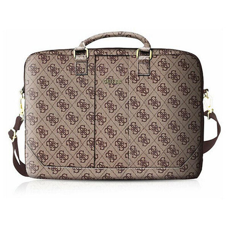 Guess 4G Uptown Computer Bag - 16" / 15" Notebook Bag (brown)