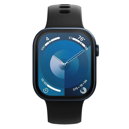 Spigen Elite Shield EZ Fit 2-Pack - Verre hybride pour Apple Watch 10 42 mm (Transparent)