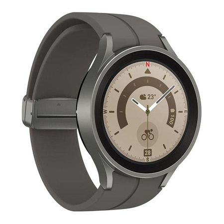 Samsung Galaxy Watch 5 Pro - 45 mm-es okosóra (ezüst)