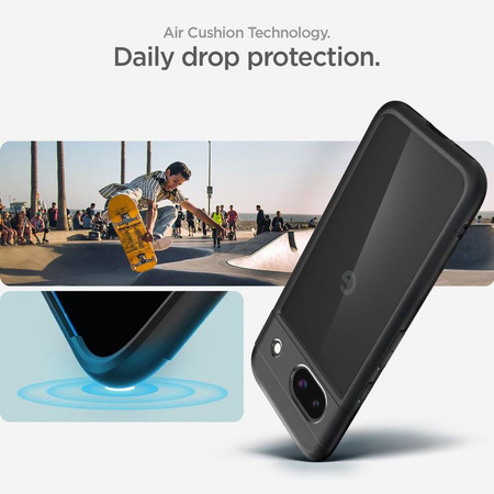 Spigen Ultra Hybrid - tok Google Pixel 8A (matt fekete)