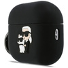Karl Lagerfeld Szilikon Karl & Choupette Head 3D - AirPods Pro 3 tok (fekete)