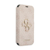 Guess Booktype 4G Big Metal Logo - Coque iPhone 13 Pro Max (rose)