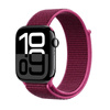 Crong Nylon - Pasek sportowy do Apple Watch 38/40/41/42 mm (Magenta Fusion)