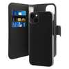 PURO Peněženka s odnímatelným pouzdrem 2 v 1 pro iPhone 14 Plus (černá)