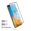 Crong 3D Armour Glass - 9H edzett üveg a Huawei P40 teljes képernyőjére + beépítési keret