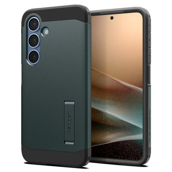 Spigen Tough Armor MagSafe - Case for Samsung Galaxy S25+ (Abyss Green)