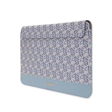 Guess GCube Stripes Computer Sleeve - 16" Notebooktasche (blau)