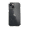 Speck Presidio Perfect-Clear s třpytkami - pouzdro pro iPhone 14 / iPhone 13 s povrchovou úpravou MICROBAN (čiré / zlaté třpytky)