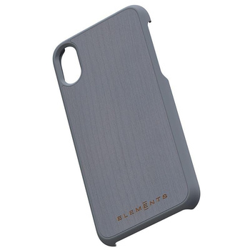 Nordic Elements Original Gefion - Drewniane etui iPhone Xs / X (Mid Grey)