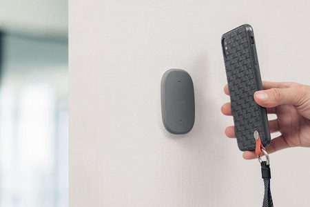 Moshi SnapTo Wall Mount - Magnetische Wandhalterung (Stone Gray)