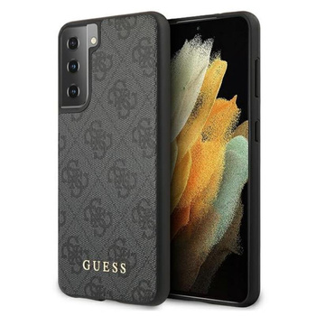 Guess 4G Metal Logo - Samsung Galaxy S21 Case (grey)