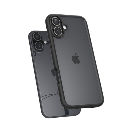 SPIGEN ULTRA HYBRID IPHONE 16 NOIR MAT