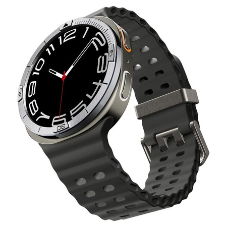 Spigen Bezel Tune Pilot - Case / Protective Ring for Samsung Galaxy Watch 8 44 mm (Silver)