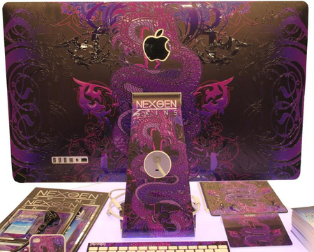 Nexgen Skins - Set de skin pour iMac 27" à effet 3D (Serpentine 3D)