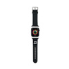 Karl Lagerfeld 3D Rubber Choupette Head NFT - řemínek pro Apple Watch 38/40/41 mm (černý)