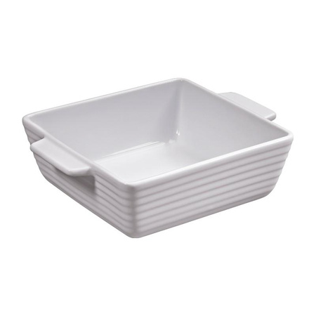 Küchenprofi Burgundy – Porcelain roaster / square baking dish 15×15×5 cm