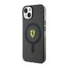 Ferrari Translucent MagSafe - iPhone 14 Case (Black)